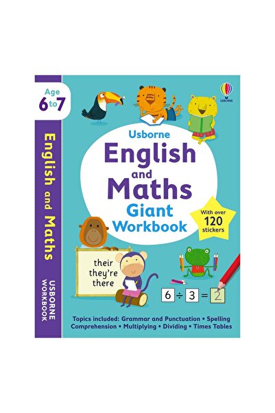 Usborne English And Maths Giant Workbook 6-7