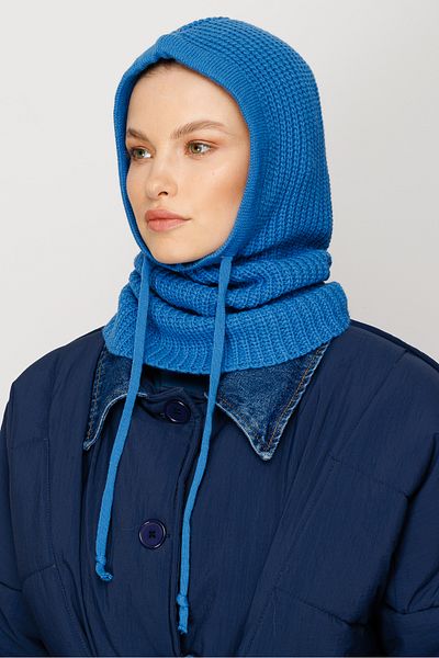 Mooncorn Indigo Balaclava kötöttáru fejtámla