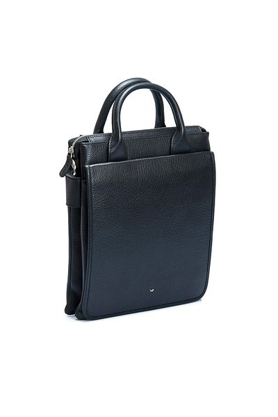 Tergan Black Leather Unisex Bag 21184a6f