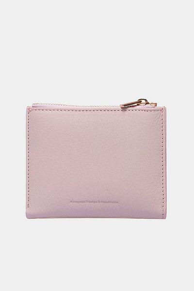 Grande 2805 Genuine Real Leather Zippered Women's Wallet Flother Lilac