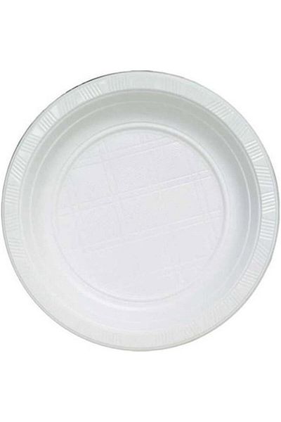 FTM AMBALAJ 190 mm 100-Piece Dikbaş Plastic Plate