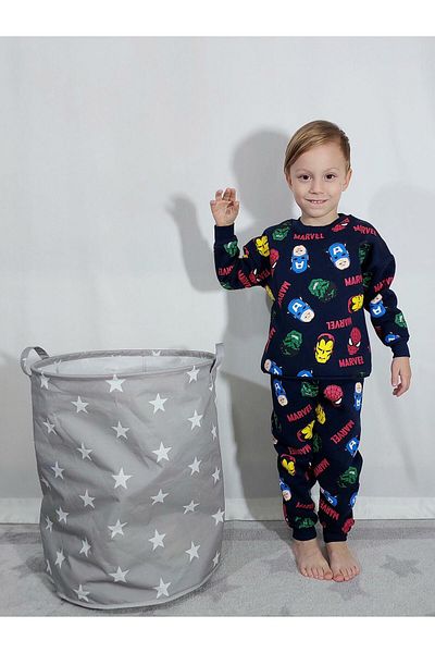 MİNİKO KİDS SET DE TRENCĂ BUMBAC CU 3 TRE MARVEL BOY’S MARVEL
