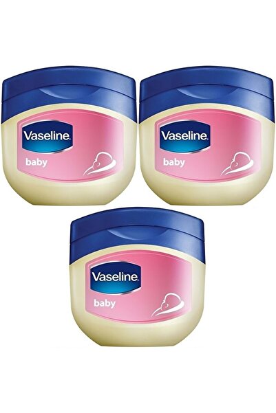 Vaseline كريم جل مرطب (فازلين) 100 مل للأطفال (مجموعة من 3)