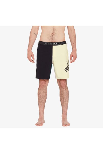 Volcom Ent Liberators 18 Dny - Men's Cream Swim Shorts