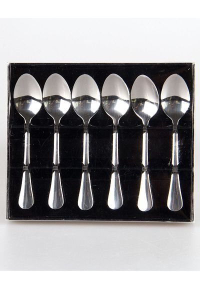 ultraform Coffee Spoon Set 6 Pieces Stainless Steel