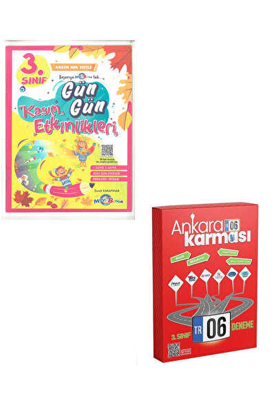 Evrensel İletişim Yayınları 3.Sınıf Mavi Boncuk Gün Gün Kasım Etkinlikleri Ar...