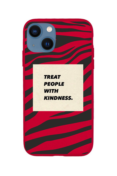 KaffCase حافظة هاتف فاخرة لهاتف آيفون 14 بلس زيبرا تريت