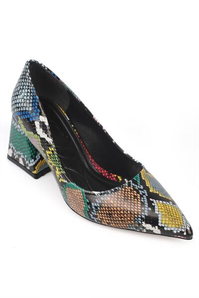 Capone Outfitters Mid Heel Soft Padded Sole Women's Shoes