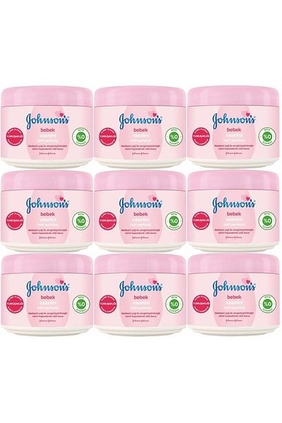 Johnson´s Baby Johnsons Baby 100ml Lightly Perfumed Vaseline - Set of 9