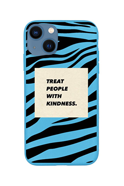 KaffCase حافظة هاتف فاخرة لهاتف آيفون 14 زيبرا تريت منقوشة