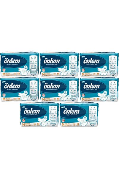 ÖNLEM حفاضات للمرضى بحزام خصر وسط وسط 240 قطعة