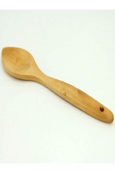Kazanabil WIDE MOUTH NATURAL WOODEN SPOON 28CM