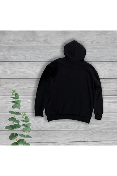 TexKid Φούτερ με στάμπα στο στήθος Unisex Oversize Plus Size