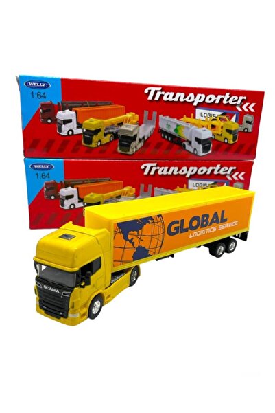 Shem WELLY 1/64 SCANIA R730 TRAILER Model Tır