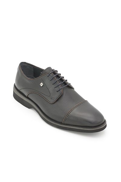 Fosco 2960 Fosco Leather Men's Shoes Black Eva
