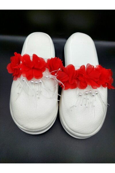 ALAZ TASARIM HOBİ Maternity Slippers and Crown Set