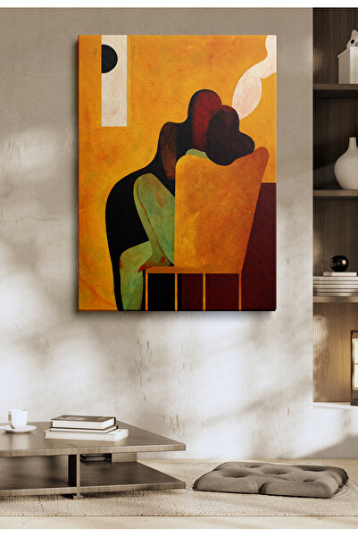 HOMEPACK Pictură murală pe pânză Pictură pe pânză unică Boho Clasic Modern CA...