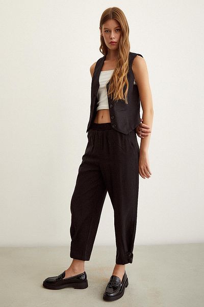 Never more Elastic Loose Trousers