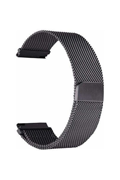 Gpack Havit Watch M9030 Pro Uyumlu  Kordon Hasır Metal Örgülü Ayarlanabilir S...