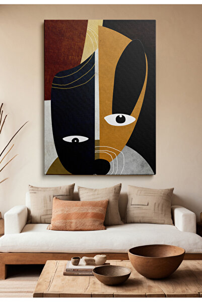 HOMEPACK Pictură murală pe pânză Pictură pe pânză unică Boho Clasic Modern CA...