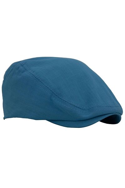 şapkadan Blue Cap Cotton London Flat Cap Hat