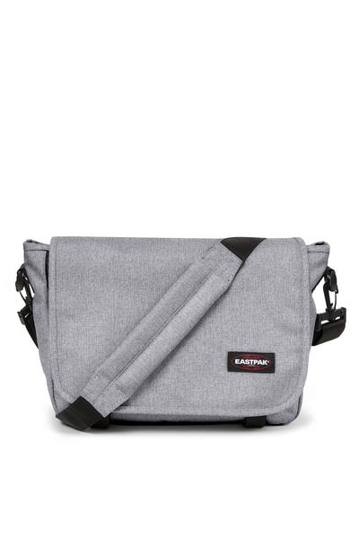 Eastpak حقيبة كتف من قماش الدنيم الأسود من JR Sunday Gray EK077363