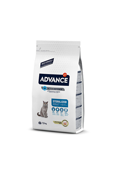 Advance Kısırlaştırılmış Hindili Yetişkin Kedi Maması 1,5 Kg