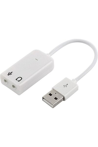 KEEPRO USB Sound Card 7.1 Virtual Compatible 3D External Sound Card