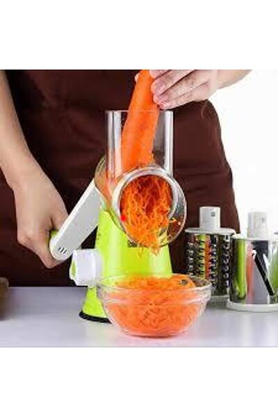Nikadu Vegetable Slicer with Rotary Handle Vegetable Chopper Slicer Grater