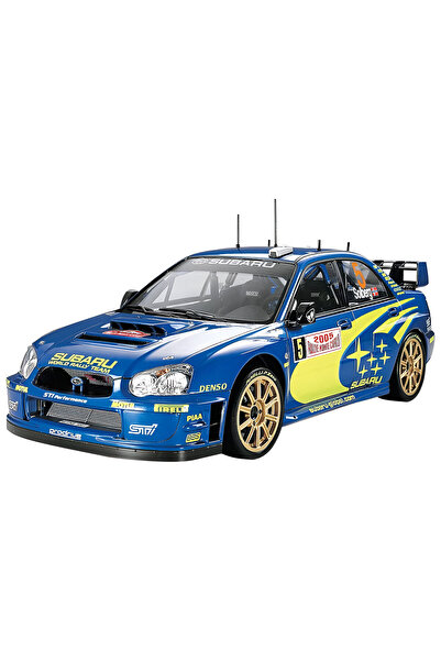 TAMIYA 1/24 Impreza WRC Monte Carlo 2005 Plastik Araba Maket Kiti, Demonte Hobi Seti