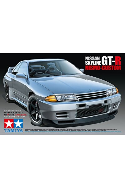 TAMIYA 1/24 Honda Skyline GT-R (R32) Nismo-Custom Plastik Araba Maket Kiti, Demonte Hobi Seti