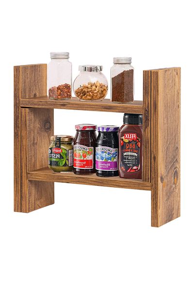 RMD SHOP Countertop Multi-Purpose Organizer Twin Spice Rack