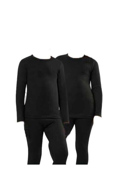 bejamonti Costum termic pentru fete Parte de jos Sus Lenjerie termică de iarnă