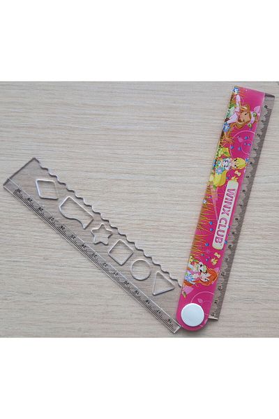 Yaygan Winx club folding shaped ruler