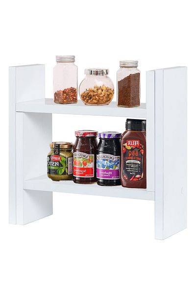 RMD SHOP Countertop Multi-Purpose Organizer Twin Spice Rack