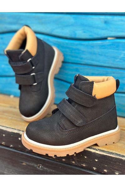 Surpie Shoes Παιδικές μπότες από γνήσιο δέρμα, παιδικές μπότες με κορδόνια, παιδικές μπότες ορθοπεδικής σόλας