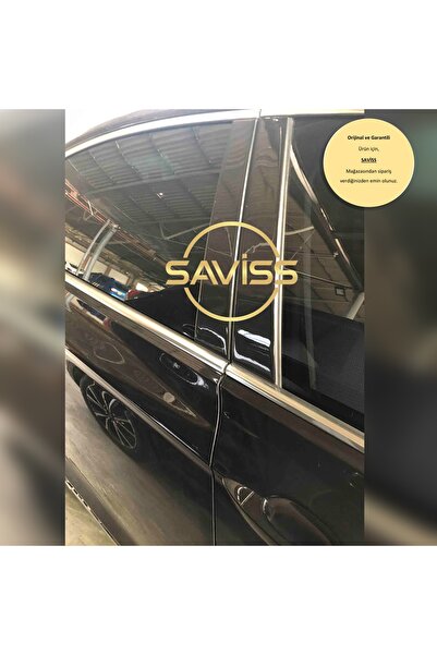 Saviss Passat B8 1.kalite 3M Bant, Parlak Siyah Kapı Direk Maun Kaplama ,dış ...