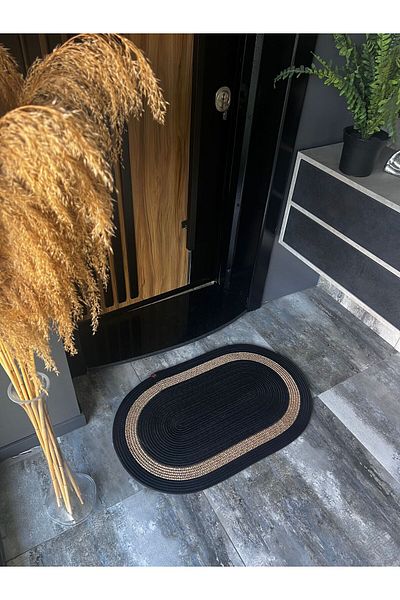 decorium pleksi Jute, Wicker Mat Set, Door Mat, Decor, Carpet, Rust