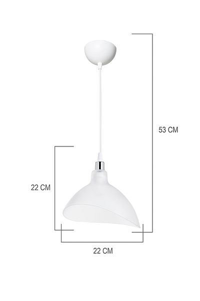 EvLight Metric Transparent Pendant Lamp Chandelier Bedroom Living Room Kitchen Hallway Lamp Chandelier