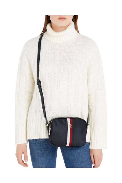 Tommy Hilfiger Tommy Hilfiger Blue Solid Women Crossover Bag