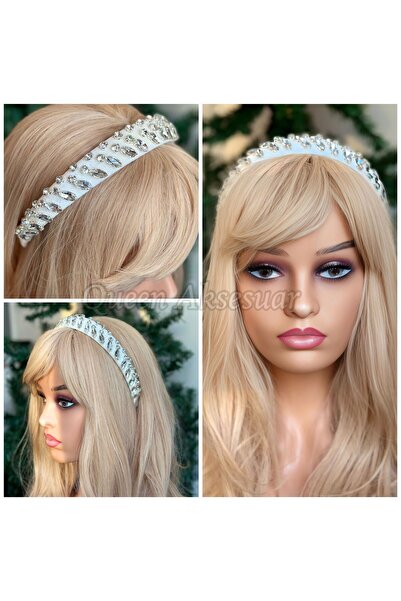 QUEEN AKSESUAR Design special, piatră de cristal de lux, coroană brodata, cat...