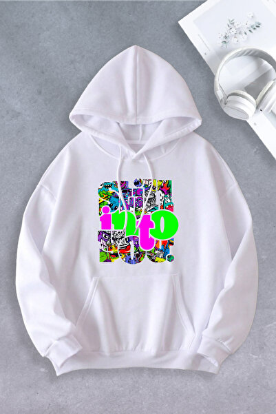 Ciel Lune Hanorac oversize unisex, femei, bărbați, încă cu model