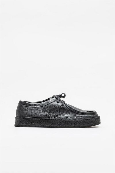 Elle Shoes Pantofi casual de damă din piele neagră