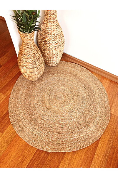 KaiHome Bohem Hasır Dokuma Halı/Kilim 90cm