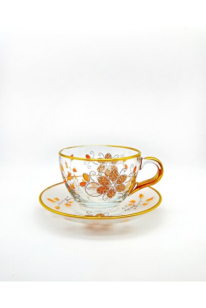 ÖzcamKristal 6 Kişilik 12 Parça Şölen Fincan Takımı – Zarif ve Kullanışlı