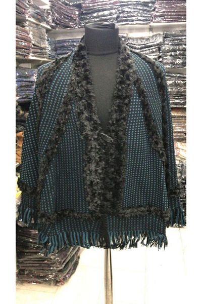 ARMİZA Women's Winter Poncho (There Very Soft and Warm)
