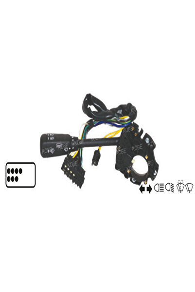 VERTEX MERCEDES W201 KASA 190E 1.8 / 190E 2.0 / 190E 2.3 / 190E 2.6 1983->1992 SİNYAL KOLU 7 PİN