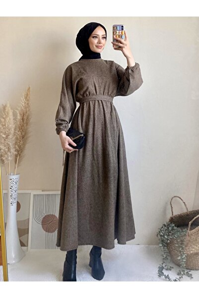 Esre Store Rochie Hijab Model Mevlana Camel