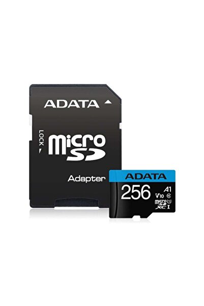 Adata Premier 256 GB Micro SD Hafıza Kartı (100MB/sn-25MB/sn)