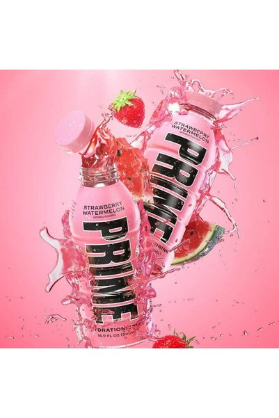 Prime Hydration Strawberry Watermelon Sports Drink 500ml